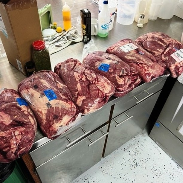 100 pounds of Tri-Tip ready for the Sous-Vide