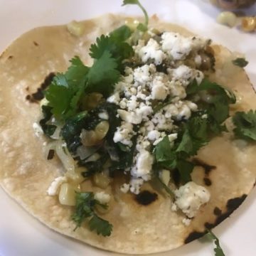 , Corn, Spinach and Feta Quesadillas, Friday Night Snacks and More...