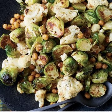 , Jerk-Spiced Brussels Sprouts, Cauliflower and Chickpeas, Friday Night Snacks and More...