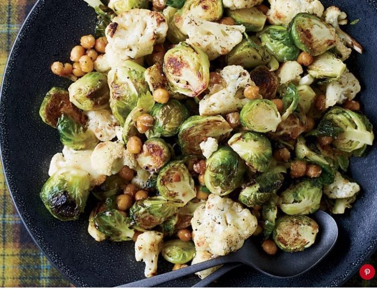 , Jerk-Spiced Brussels Sprouts, Cauliflower and Chickpeas, Friday Night Snacks and More...