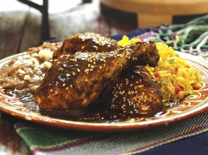 , Simple Chicken Mole, Friday Night Snacks and More...