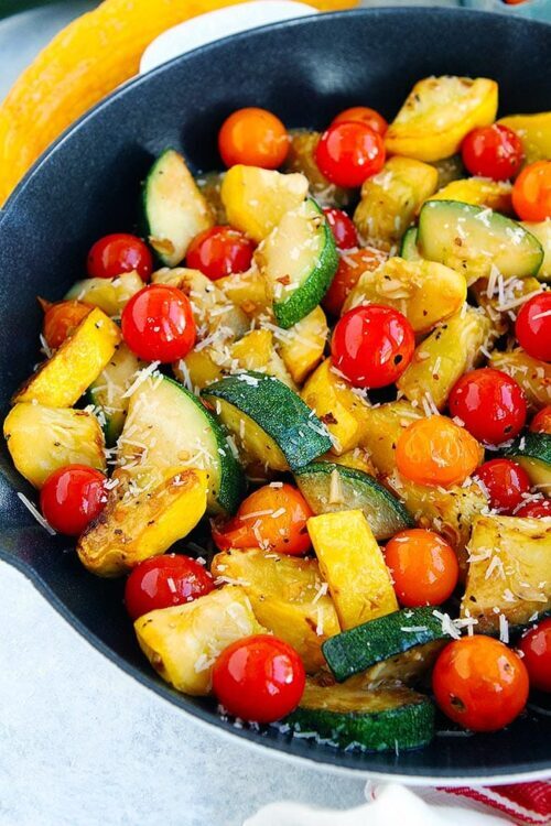 , Sautéed Zucchini and Cherry Tomatoes, Friday Night Snacks and More...