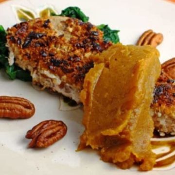 , Pecan-Crusted Pork with Pumpkin Butter, Friday Night Snacks and More...