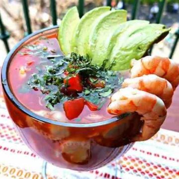 , Mexican Shrimp Cocktail (Coctel de Camarones estilo Mexicano), Friday Night Snacks and More...