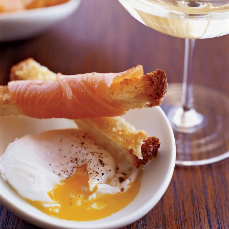 , Poached Eggs with Parmesan and Smoked Salmon Toasts, Friday Night Snacks and More...