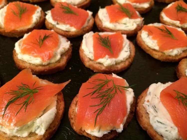 Salmon Crostini from Failed Sourdough, Friday Night Snacks and More...