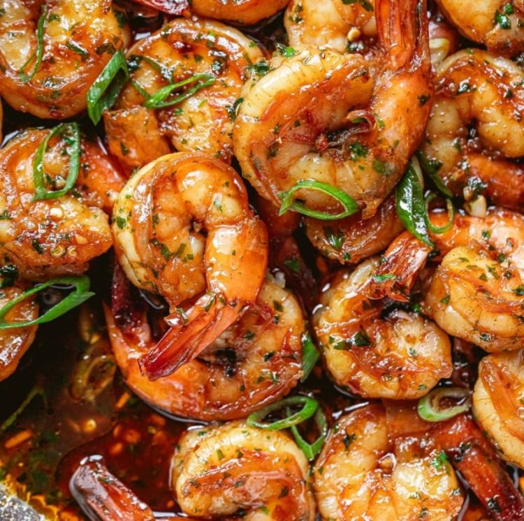 Browned Butter Honey Garlic Shrimp, Friday Night Snacks and More...