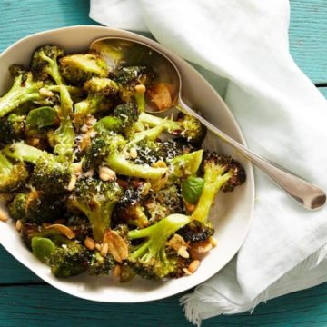 Parmesan-Roasted Broccoli, Friday Night Snacks and More...