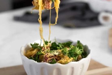 spaghetti squash carbonara