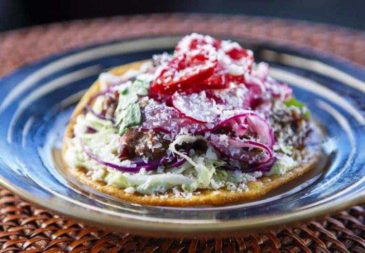 Oxtail Tostadas