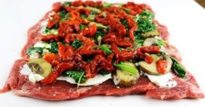 , Feta Red Pepper Spinach Flank Steak, Friday Night Snacks and More...