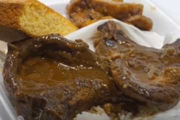 southern pork chops baked in onion gravy3