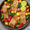 zaatar garlic salmon