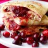 cranberry turkey quesadillas