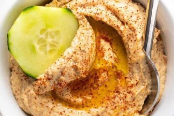 keto paleo roasted cauliflower hummus recipe