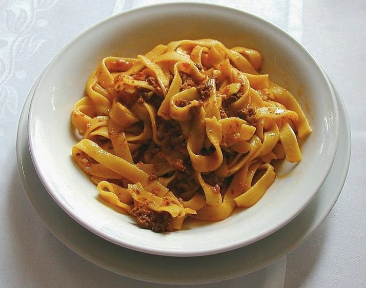 pasta bolognese