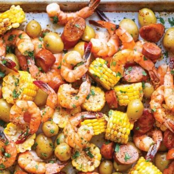 sheet pan shrimp boil