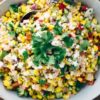 mexican street corn salad cheese chipotle dressing 600x900