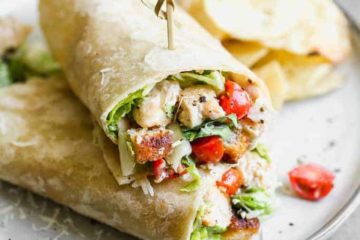 chicken caesar wrap 1