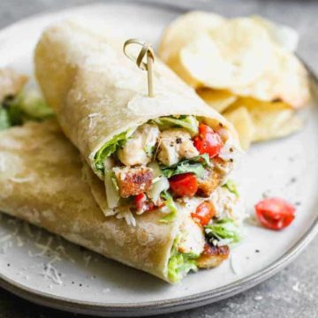 chicken caesar wrap 1