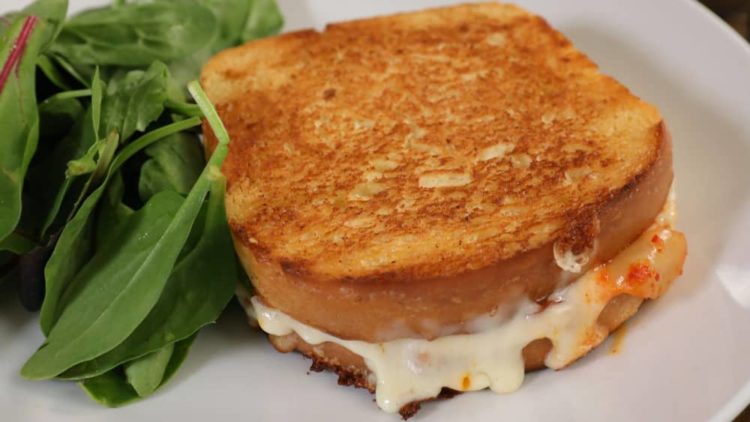 grilled kimichi cheese