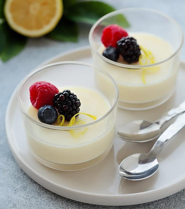 , Lemon Posset with Berries, Friday Night Snacks and More...