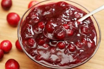 cranberry sauce