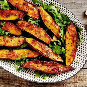 , Miso Maple Glazed Sweet Potatoes, Friday Night Snacks and More...