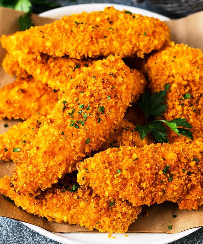 , Baked Cornflake Chicken, Friday Night Snacks and More...