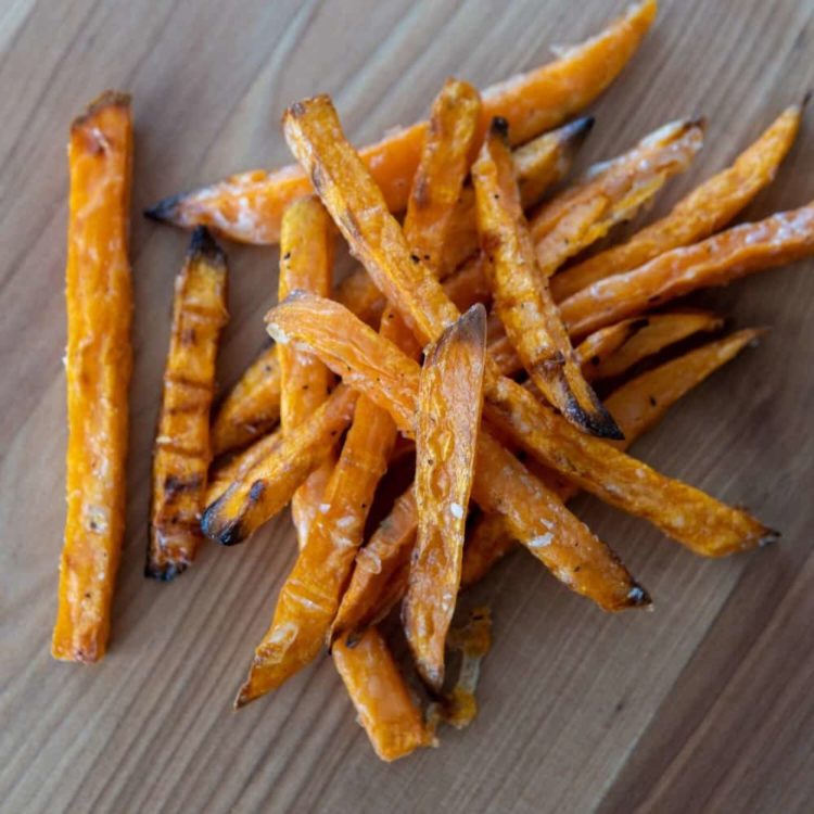 crispy sweet potato fries