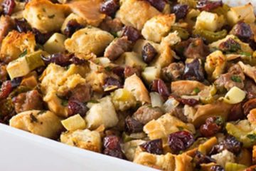 sausage apple cherry stuffing recipe