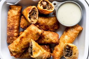 philly cheesesteak eggrolls