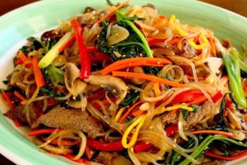 Japchae Plate