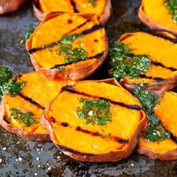 Grilled Sweet Potatoes