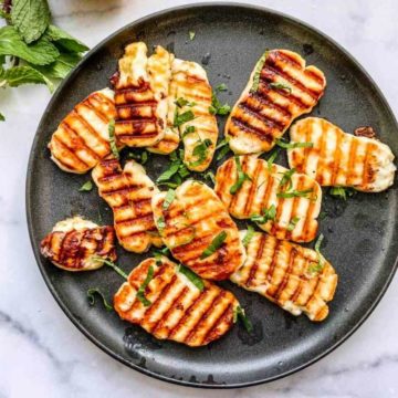 , Grilled Halloumi / Queso Fresco, Friday Night Snacks and More...