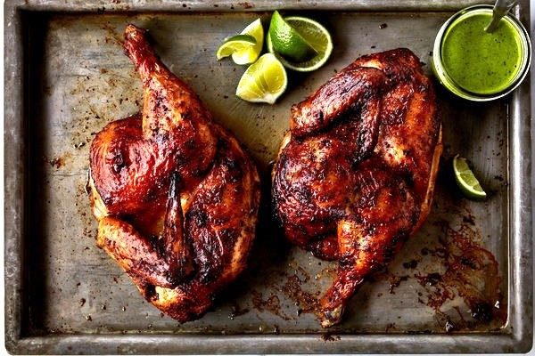 , Peruvian Roasted Chicken with Cilantro Sauce, Friday Night Snacks and More...