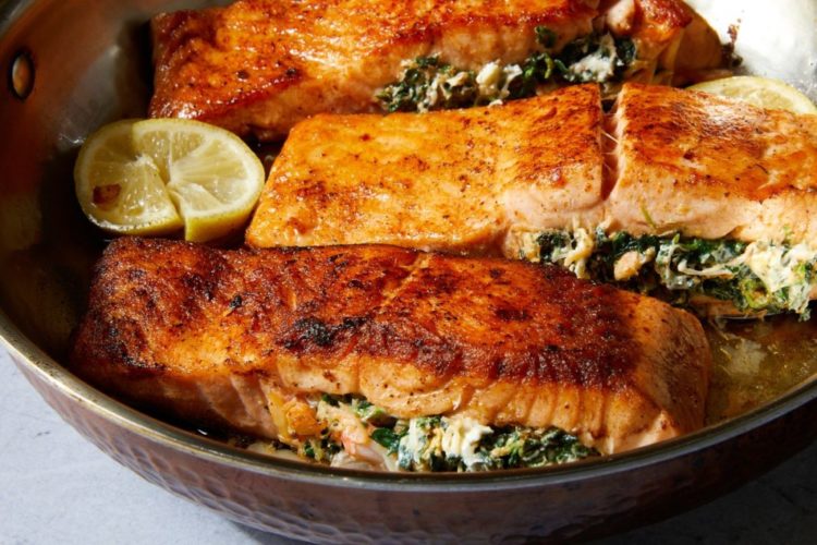 Cajunstuffedsalmon