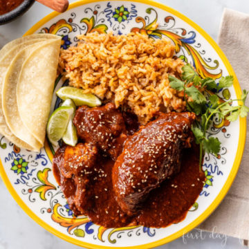 , Chicken with Mole, Friday Night Snacks and More...