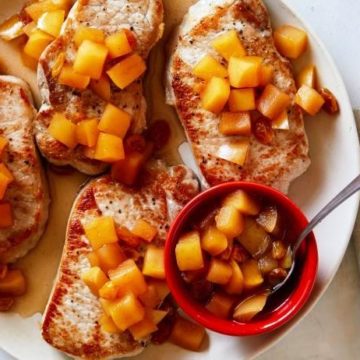 Pork Chops With Apple Pan Sauce