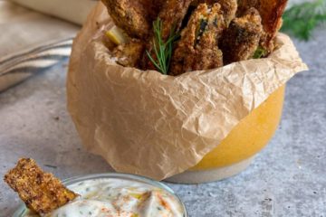 Baked Zucchini Fries With Tzatziki