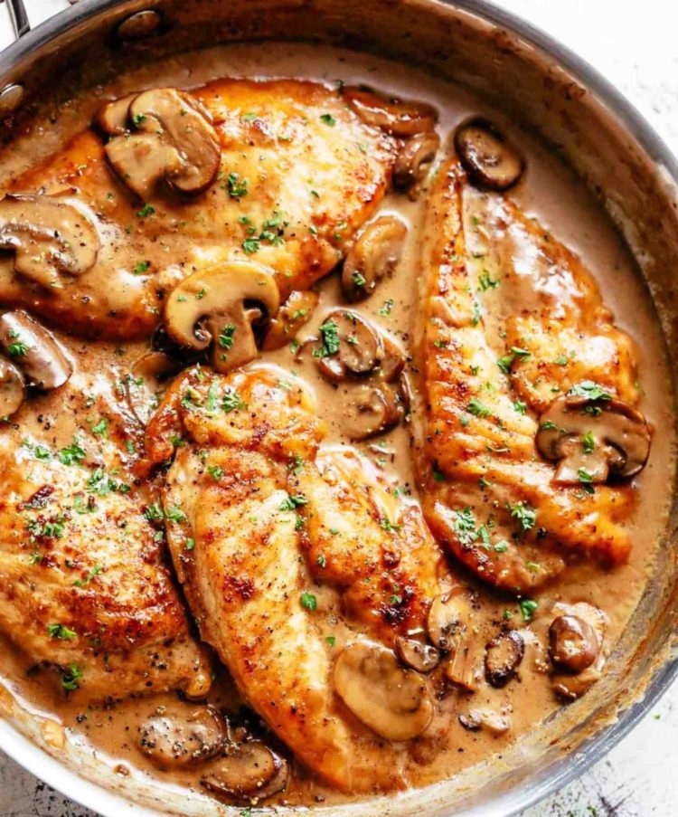 Creamy Chicken Marsala