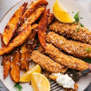 Baked Fish And Chips