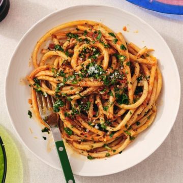 Caramelized Shallot Pasta