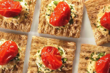 Triscuit With Tomato
